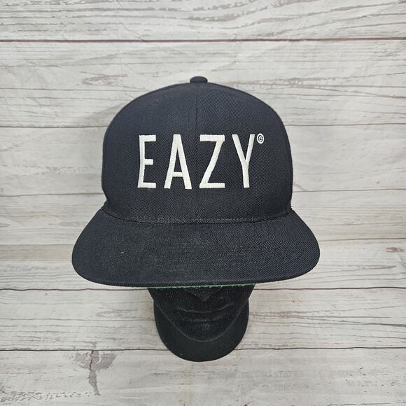 G Eazy Hat Cap Snap Back Black White Rap Hip Hop Adjustable Spell Out - Picture 1 of 7